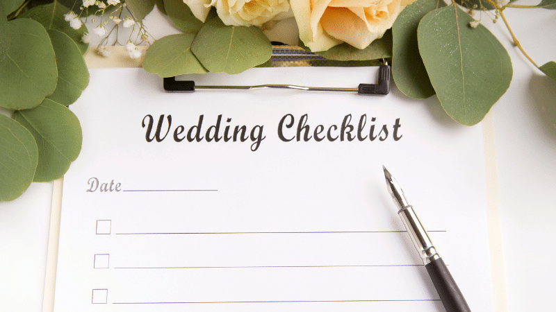wedding checklist